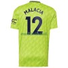 Maillot de Supporter Manchester United Malacia 12 Troisième 2022-23 Pour Homme